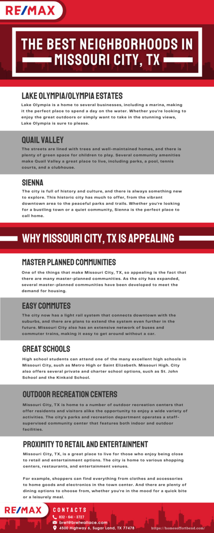 The Best Neighborhoods in Missouri City, TX Blog