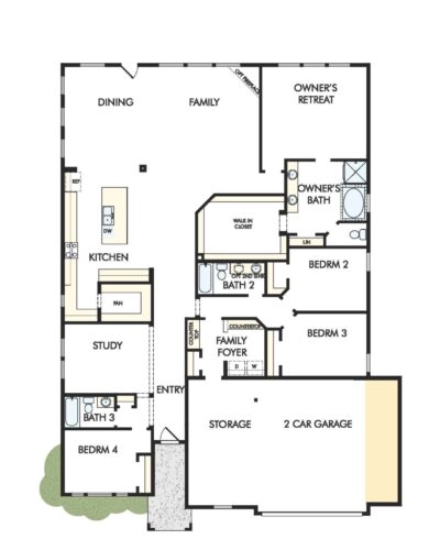 Jordan Ranch - Birkshire Plan