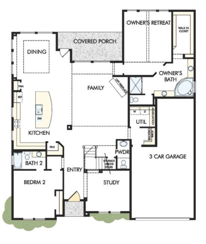 Jordan Ranch - Glenmeade Plan 1F