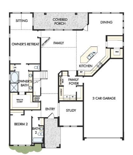 Jordan Ranch - Owen Plan 1F